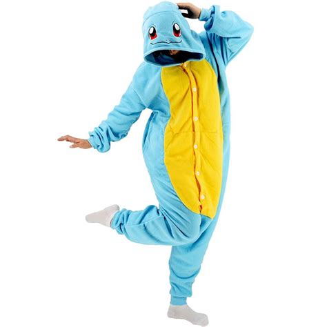 Cute Squirtle Onesie For Adult Pokemon Kigurumi 